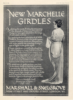 Marshalls & Snelgrove (Corsetmaker) 1924 New Marchelle Girdles