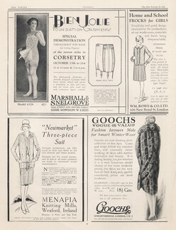 Marshalls & Snelgrove (Corsetmaker) 1927