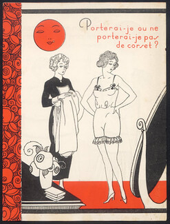 Select 1920s Corset de Paris, Leaflet