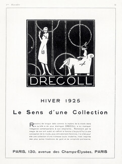 Drecoll (Couture) 1925 Le Sens d'une Collection