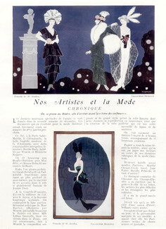 Buzenet (Couture) 1913 Nos Artistes et la Mode... W. Gordon