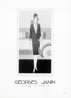 Georges et Janin (Couture) 1927 R. Jast