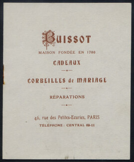 Buissot (Eventails) 1900s Fans..., 8 pages