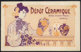 Dépot Céramique 1900s Porcelaines, Faïences, Cristaux... Leaflet