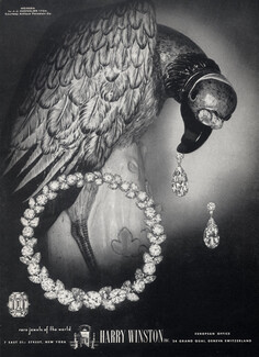 Harry Winston (High Jewelry) 1957 Antique Porcelain Meissen, bird