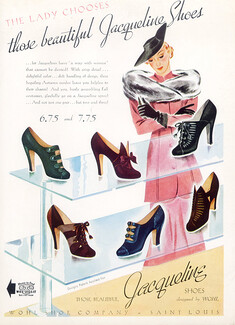 Wohl Shoes Company (Shoes) 1937 Jacqueline