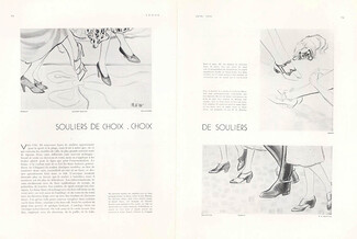 Marouf, Ducerf-Scavini, Hellstern, Greco, Bunting (Shoes) 1930 René Bouët-Willaumez