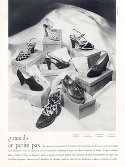 Casale, Maniatis, Drettas, Capobianco, Argence, Grégoire, Staerck, Richomme (Shoes) 1948 Photo Georges Saad