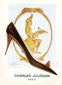 Charles Jourdan (Shoes) 1960 Jean Mercey