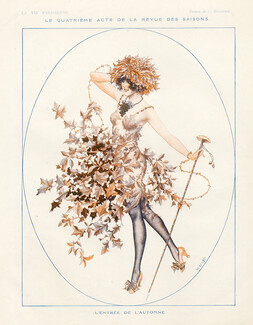 Chéri Hérouard 1918, Autumn, Disguise Costume