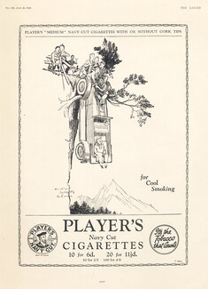 Player's (Cigarettes, Tobacco Smoking) 1926 Watts, Comic Strip