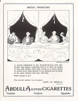 Abdulla (Cigarettes) 1925 Fougasse