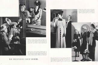 Ladies Legroux, Le Monnier, Rose Valois & Miss Claude Saint-Cyr (Portraits) 1938 Photo Brassaï, fitting