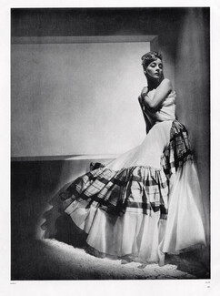 Alix 1938 Horst, white Evening Gown