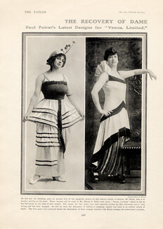 Paul Poiret (Couture) 1915 Latest Designs for "Venus, Limited"