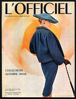 L'Officiel de la Couture et de la Mode de Paris 1955 September, 360 pages