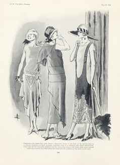 Soulié 1924 Fashions for Oaks Days and Ascot