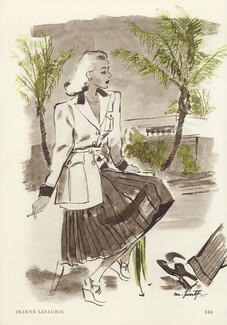 Jeanne Lafaurie 1945 Pinta