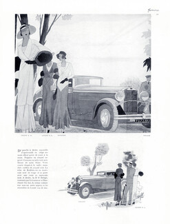 Delage (Cars) 1931 Lenief & Redfern Fashion Dresses