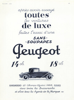 Peugeot (Cars) 1927
