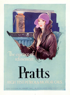 Pratts (Motor Oil) 1930