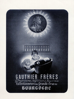 Gauthier Frères (Bourgogne Wine) 1947