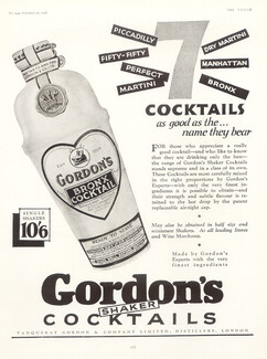 Gordon & C° (Drink) 1930