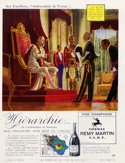 Remy Martin (Brandy, Cognac) 1947 S.M. le Roi Edouard VII, Paul Cambon (Ambassadeur de France à Londres), Dominique Fircsa