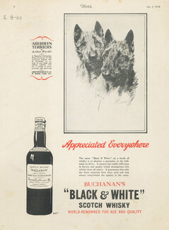 Black & White (Whisky) 1930 Buchanan's