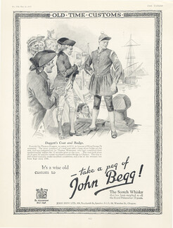 John Begg (Whisky) 1924 Thomas Doggett in honour of King George