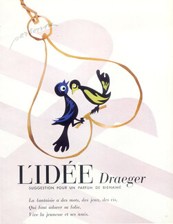 Bienaimé (Perfumes) 1947 Suggestion pour un Parfum...Draeger Frères (Edition)