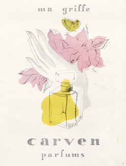 Carven (Perfumes) 1946 " Ma Griffe" J. Baron