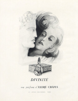 André Chapus (Perfumes) 1946 "Divinité" P. Fournier