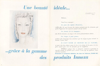 Innoxa (Cosmetics) 1946 Mariette Lydis