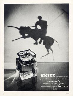Knizé (Perfumes) 1938 "Polo Ten"
