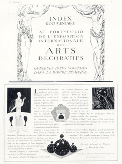 Worth (Perfumes) 1925 Art Decoratifs Paul Véra "Dans La Nuit"