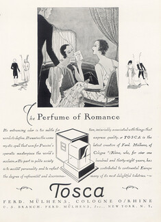 Tosca (Perfumes) 1930 Creation of Ferd
