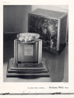 Weil (Perfumes) 1934 "Zibeline"