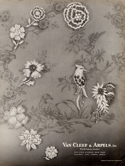 Van Cleef & Arpels 1968 Bird Clips