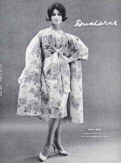 Nina Ricci (Couture) 1959 "Taffetas", Ducharne, Photo Mike de Dulmen