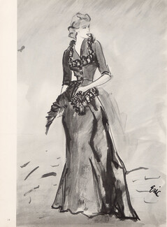 Balenciaga (Couture) 1941 Eric (Carl Erickson)