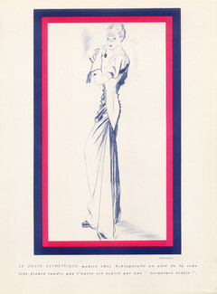 Schiaparelli (Couture) 1938 Evening Gown