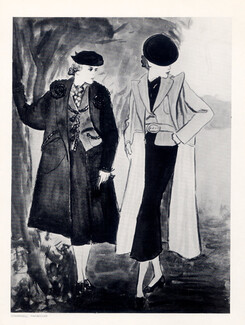 Schiaparelli & Mainbocher 1936
