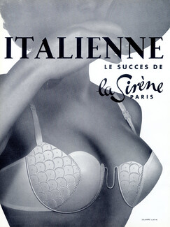 La Sirène (Lingerie) 1958 Bra
