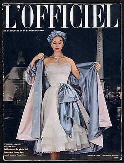 L'Officiel de la Couture et de la Mode de Paris 1951 June, Jacques Fath, Christian Dior, Schiaparelli, Balenciaga, Bernard Blossac, 140 pages