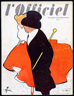 L'Officiel de la Couture et de la Mode de Paris 1951 December, René Gruau, Cartier