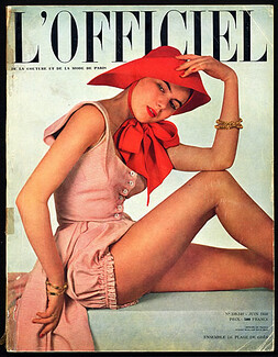 L'Officiel de la Couture et de la Mode de Paris 1950 June, Grès, Robert Piguet, Christian Dior, Jacques Fath, Balenciaga, Bernard Blossac