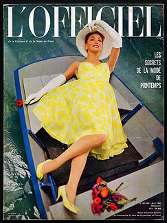 L'Officiel de la Couture et de la Mode de Paris 1962 April, Lanvin Castillo, Christian Dior, Brigitte Bardot, Yves Saint-Laurent