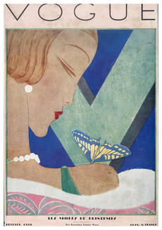 Benito 1928 Vogue, Cover Only, Butterfly