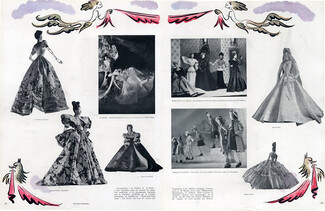 Le Théâtre de la Mode 1945 Dolls Dressed by Lelong Vramant Bruyere Ricci Rouff Berard, Photos Robert Doisneau